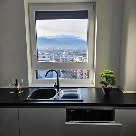 公寓 Almora Panoramic 布拉索夫